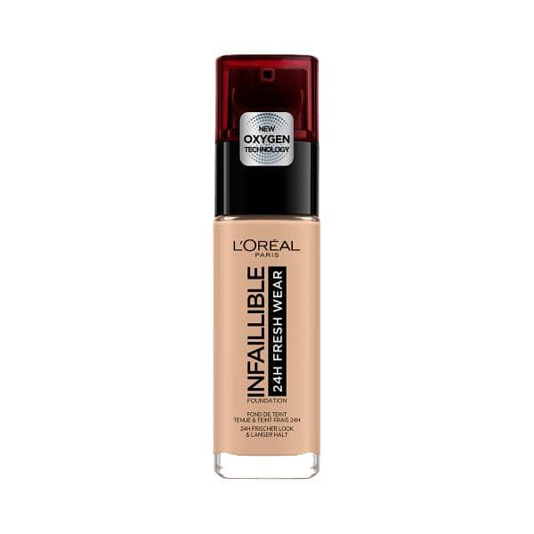 l'oreal infaillible 24h fdt fluide 145 beige rose