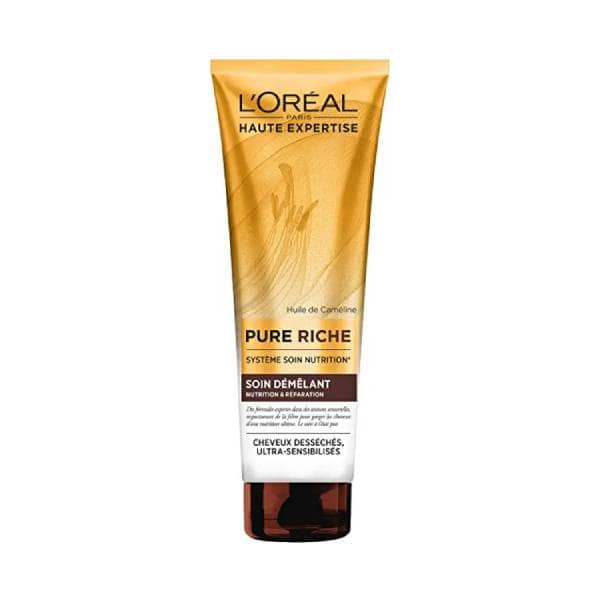 l'oreal pure riche soin demelant nutrition et réparation cheveux desséchés 250ml