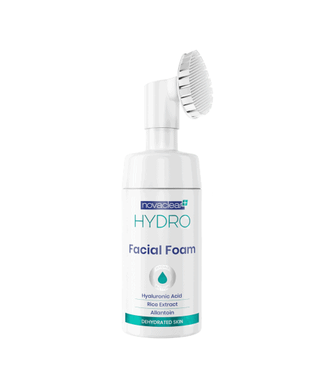 Novaclear Hydro Facial Mousse Nettoyante Avec Brosse 100 Ml