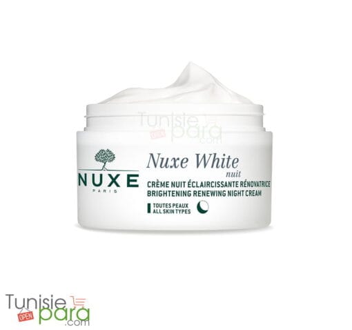 NUXE WHITE  CREME NUIT ECLAIRCISSANTE RENOVATRICE 50ml