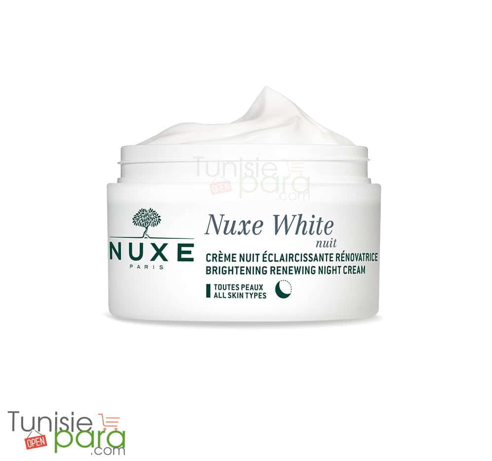NUXE WHITE  CREME NUIT ECLAIRCISSANTE RENOVATRICE 50ml