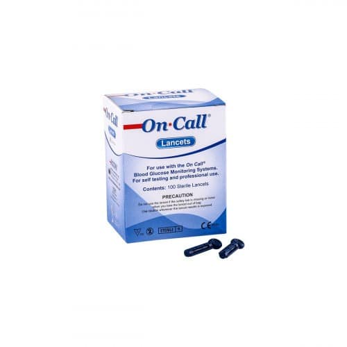 On call lancette bte 100