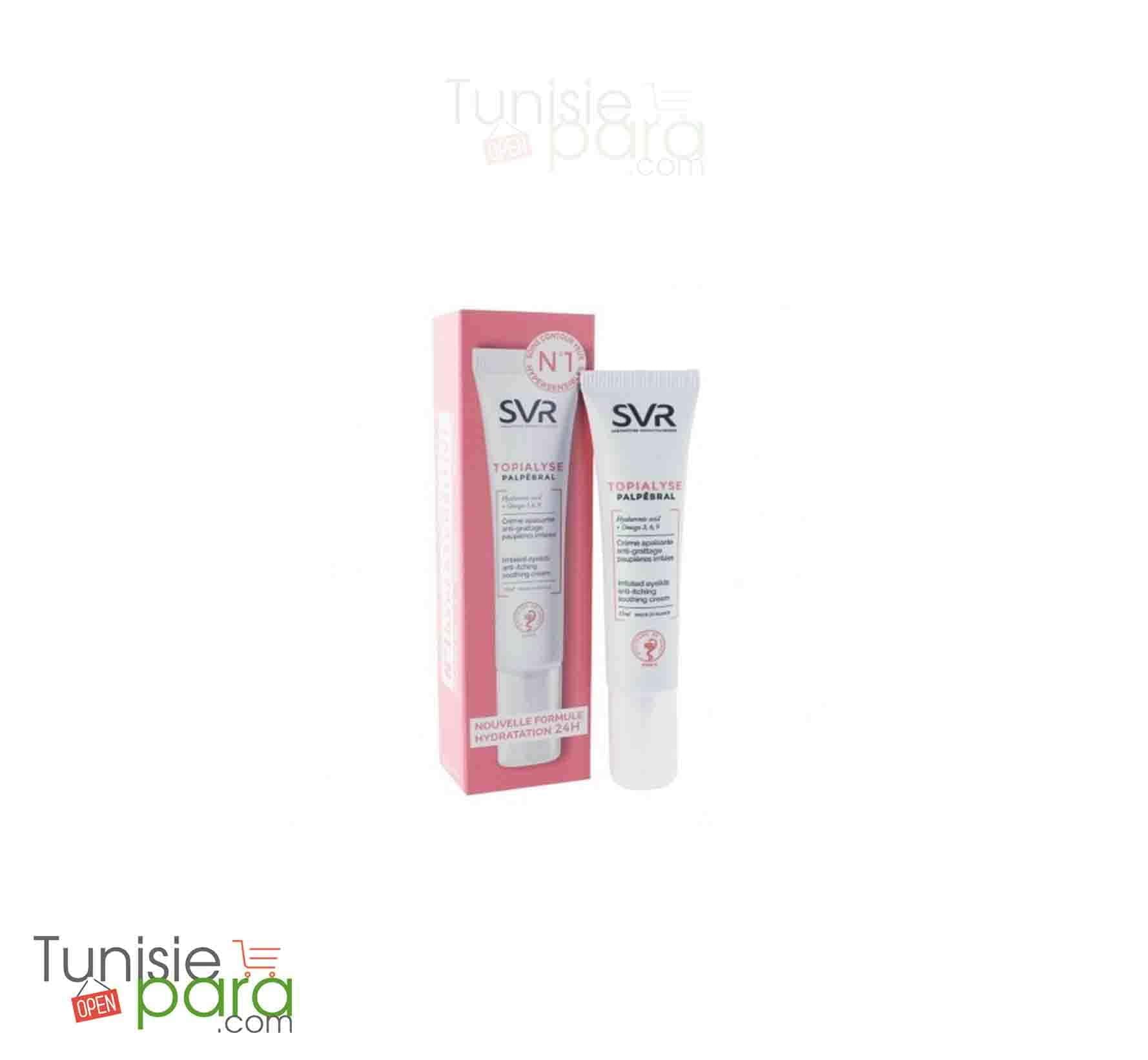 SVR TOPIALYSE PALPEBRAL crème paupières irrites 15ml – Image 2