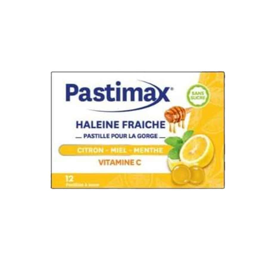 Pastimax Citron Miel Menthe B/12