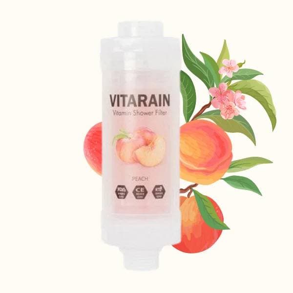 VITARAIN Filtre de Douche à La Vitamine à la pêche