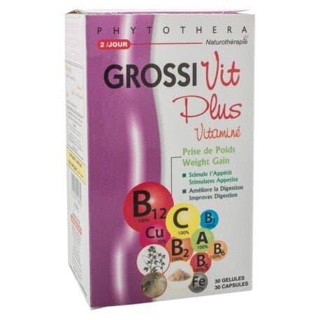 PHYTOTHERA GROSSIVIT PLUS Vitaminé 45 gélules – Image 2