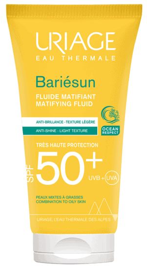 Uriage bariésun fluide matifiant spf50+