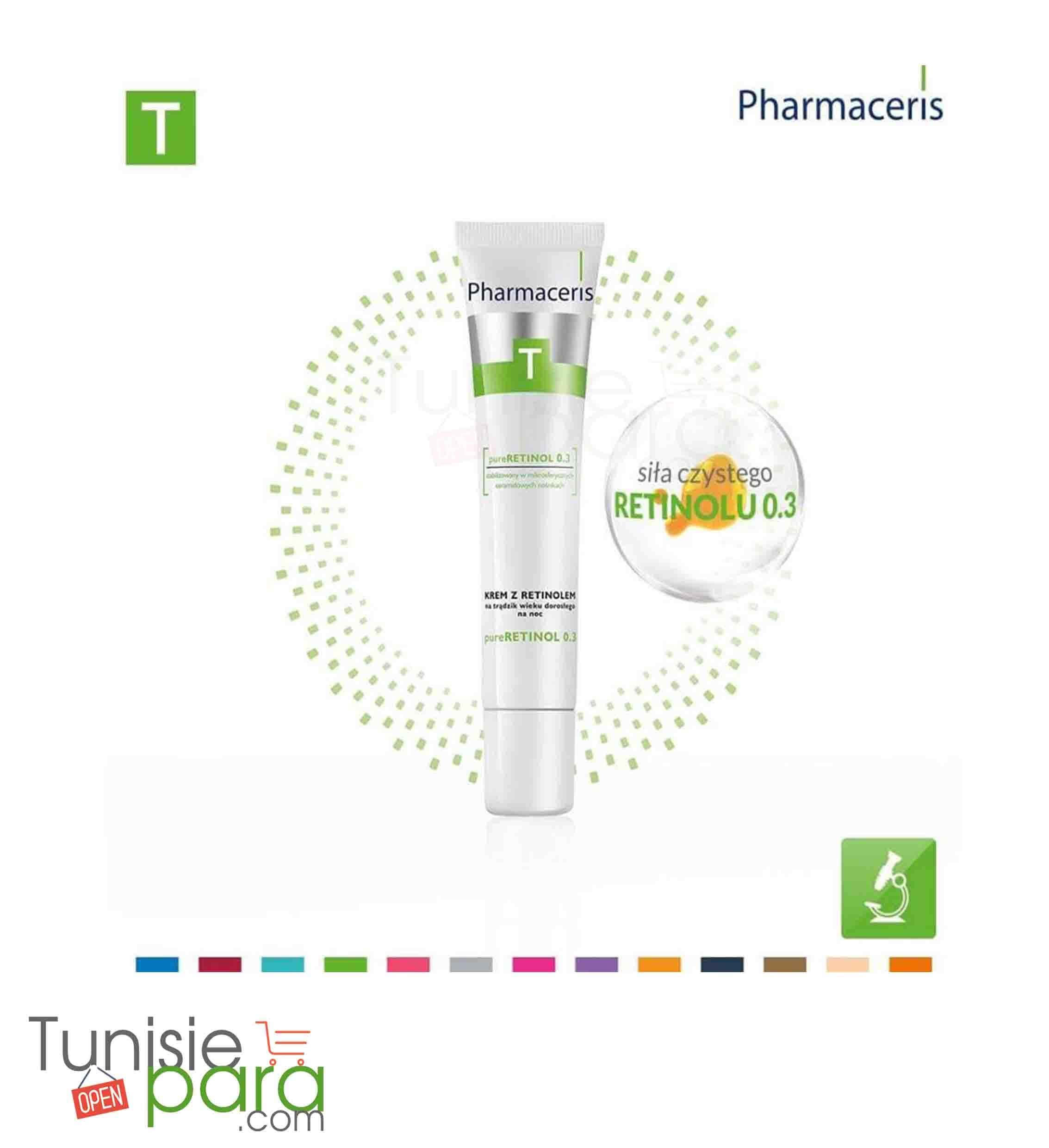 Pharmaceris Creme de nuit acne+rides T Pure RETINOL 0,3 40ml