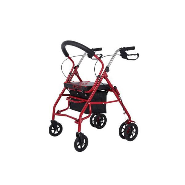 Déambulateur a 4 roues avec assise – Image 2