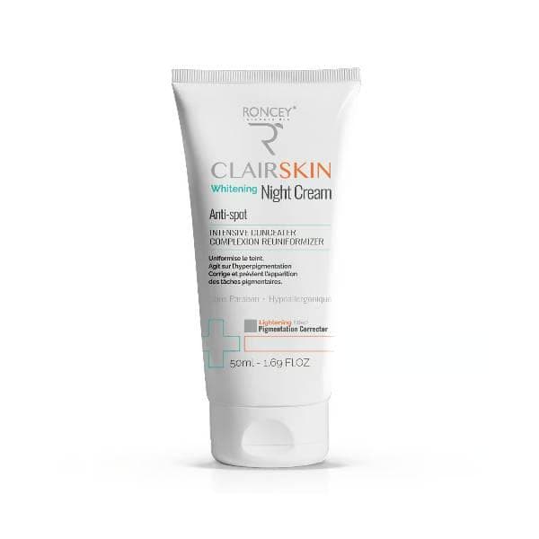 Roncey Clairskin Creme de Nuit Eclaircissante Anti-Taches 50ml