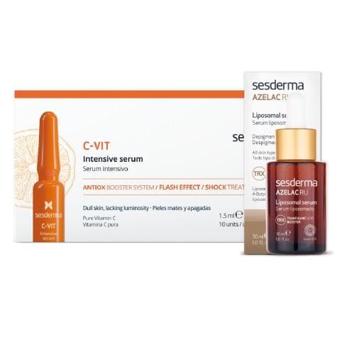 sesderma pack azelac ru c-vit liposomal flash ampoule
