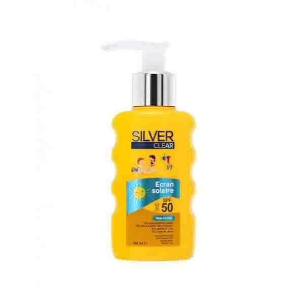 Silver Clear Ecran Solaire Invisible Bébés Et Enfants 100 ML