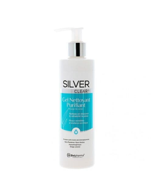 Silver Clear Gel Nettoyant Purifiant Visage et Corps (Emballages défectueux   )