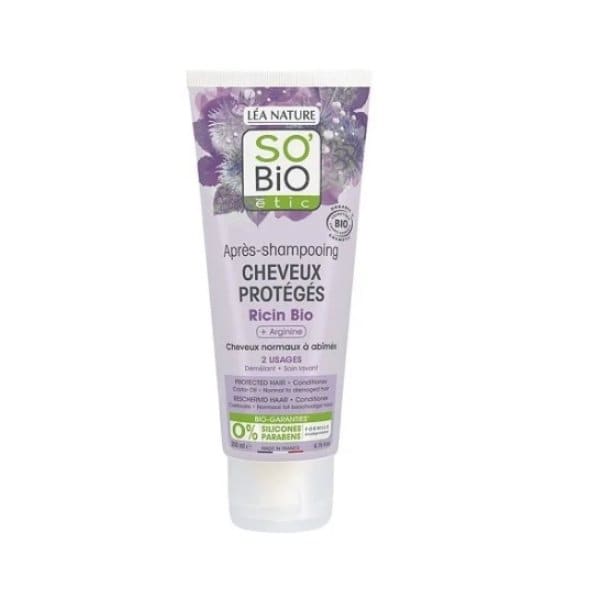 so bio apres shampoing cheveux proteges 200 ml