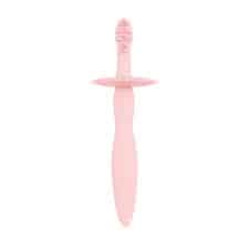 CANPOL brosse a dent en silicone avec anneau de dentition bleu – Image 2