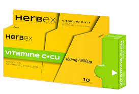 HERBEX vitamine c + cuivre boîte 10 gelules – Image 2