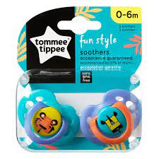 Tommee Tippee fun style Sucette 0-6M *2  ref:43335702 – Image 2