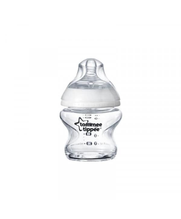 tommee tippee closer to nature biberon  vert en verre 0M+ 150ml – Image 2