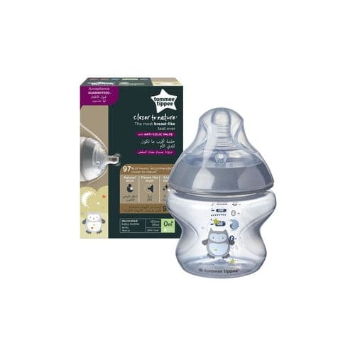tommee tippee Biberon 150 Ml Hibou Gris ref: 42270103