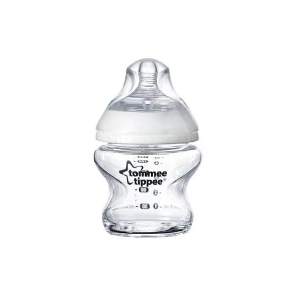 tommee tippee closer to nature biberon en verre 0M+ 150ml