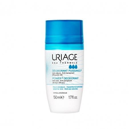 Uriage deodorant puissance 3 anti transpirant