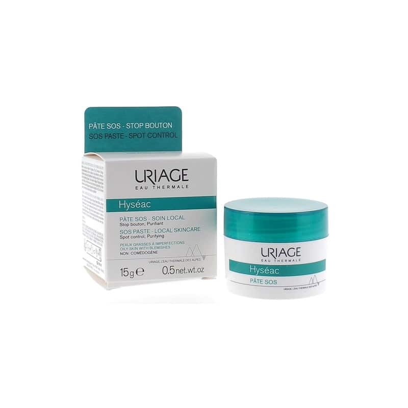 URIAGE HYSÉAC PÂTE SOS soin local peaux mixtes 15G