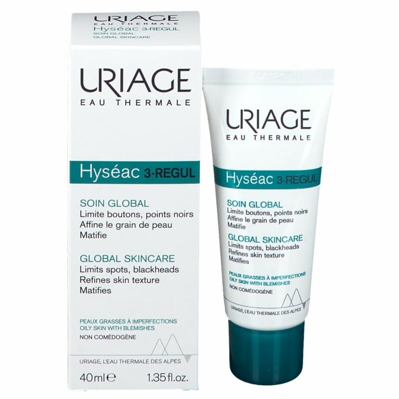 URIAGE HYSEAC 3-regul+ soin global peaux grasses a imperfection 40 ml – Image 3