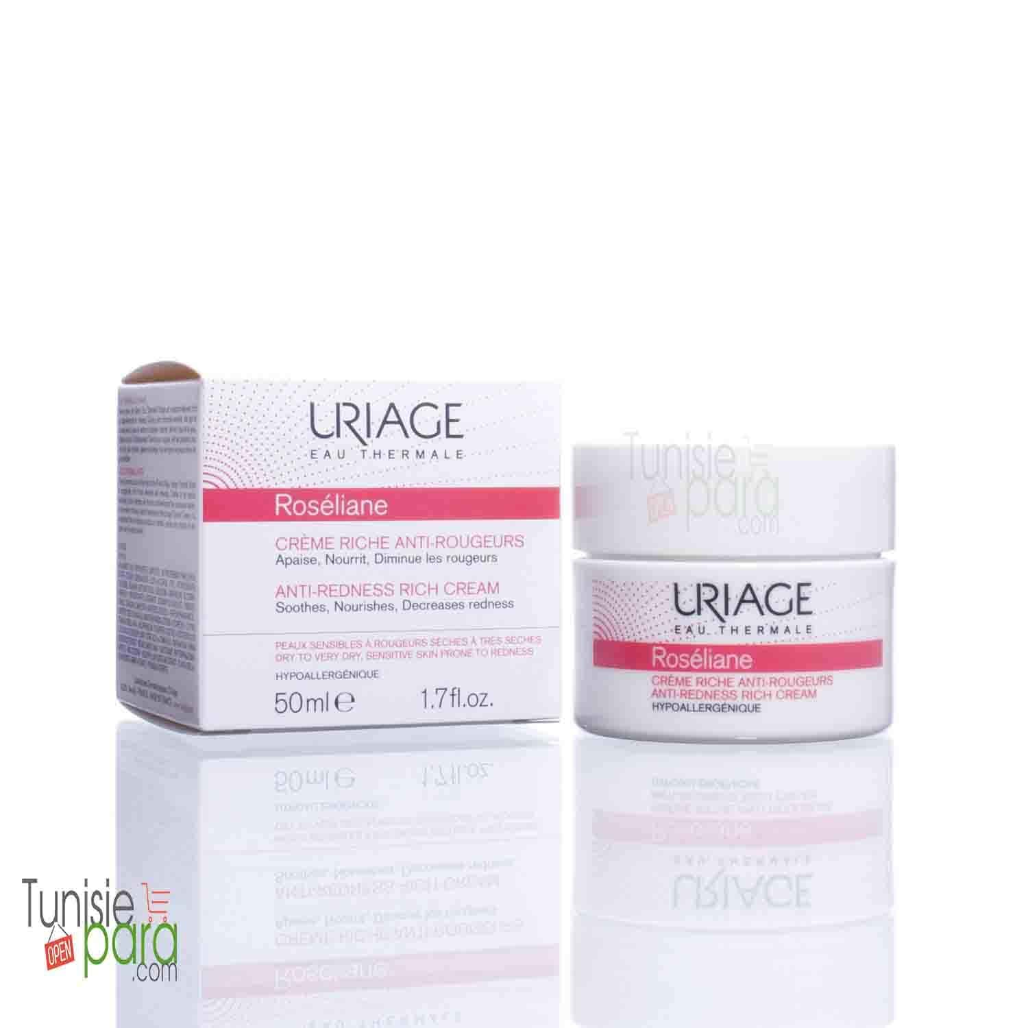 URIAGE ROSÉLIANE Crème Riche Anti-Rougeurs 50ML