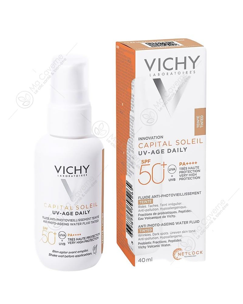 Vichy capital soleil uv-age daily teinte spf50+