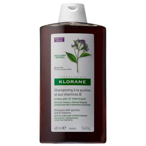 KLORANE Shampooing Traitant Fortifiant à la Quinine et edelweiss bio 400 ml – Image 2