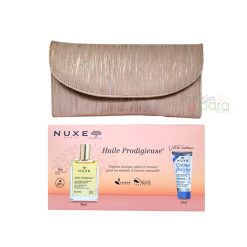 Nuxe Pochette Huile Prodigieuse Seche 30ml + Creme Fraiche Hydratante 3-En-1 30ml Offerte