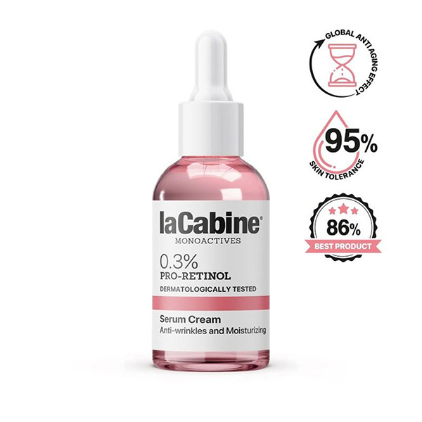 La Cabine Monoactives 0,3% Pro-Retinol Sérum Crème 30ml