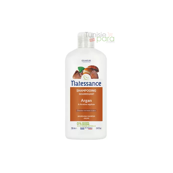 Natessance shampoing nutri intense argan