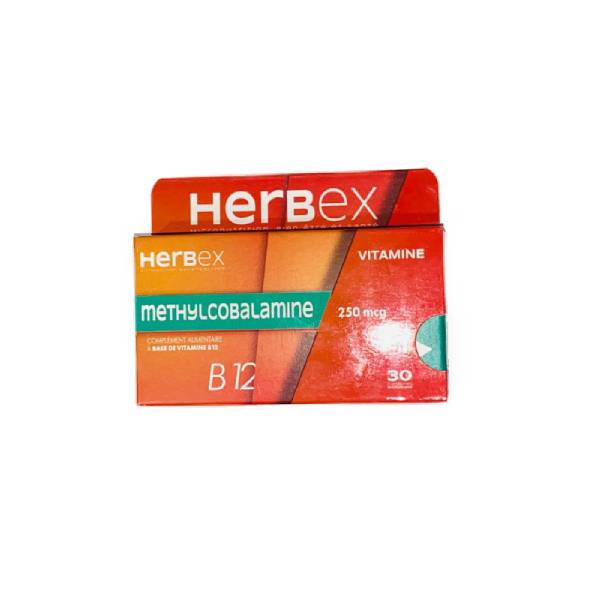 herbex methylcobalamine 250 mcg 30 Comprimés