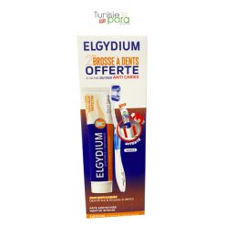 Elgydium Dentifrice Protection Caries + Brosse A Dents Souple (2ème Offerte)
