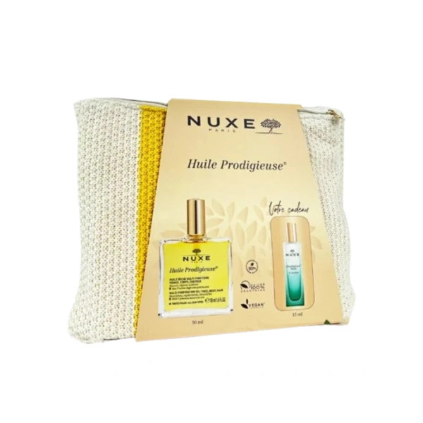 Huile Prodigieuse + Trousse + Mini Parfum Neroli 15 Ml Offerts