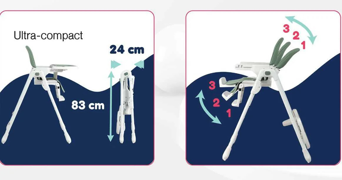 Chaise Haute Prima Bébé Piccola Rouge – Image 6