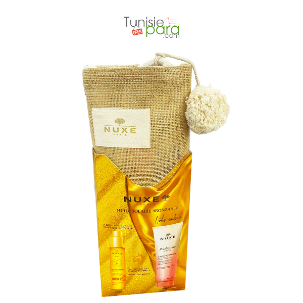 Nuxe Huile Bronzante 150ml Spf50+ + Gélee Florale 200ml Offerte + Sac Offert