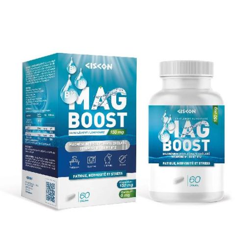 MagBoost Magnésium Bisglycinate 60 gélules