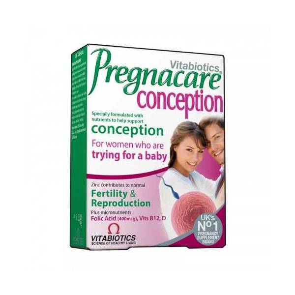 Vitabiotics Pregnacare Conception boite de 30 comprimés (date proche 04/2026)