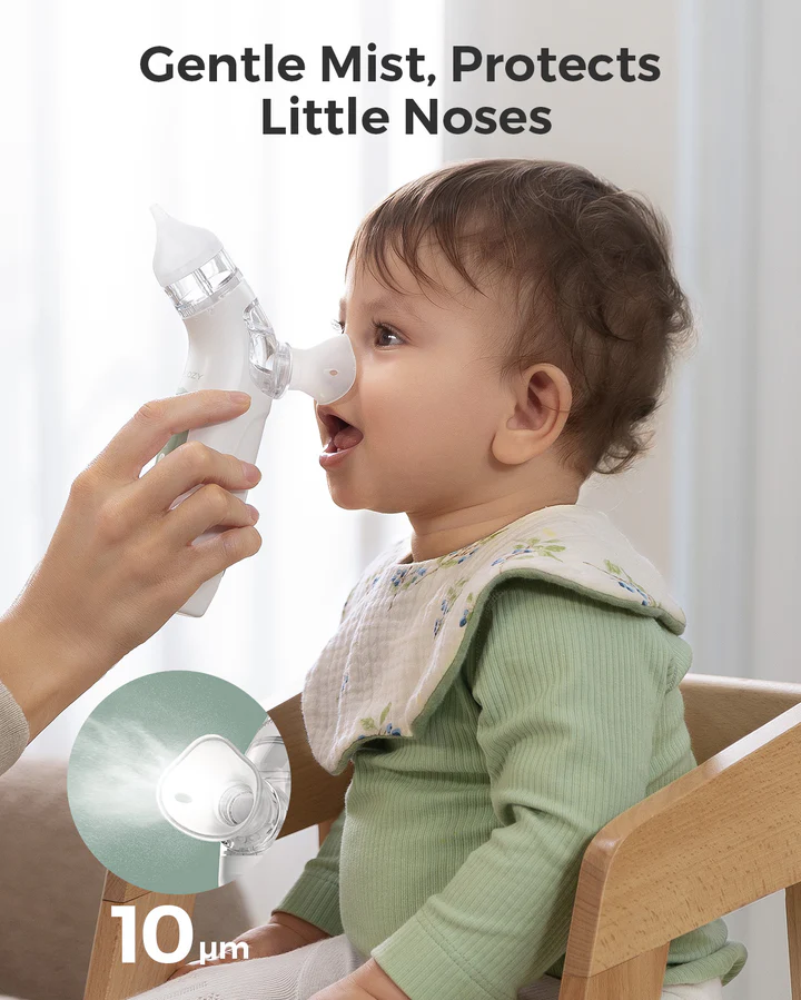 Aspirateur nasal électrique Momcozy 2-en-1 avec spray et aspiration – Image 3