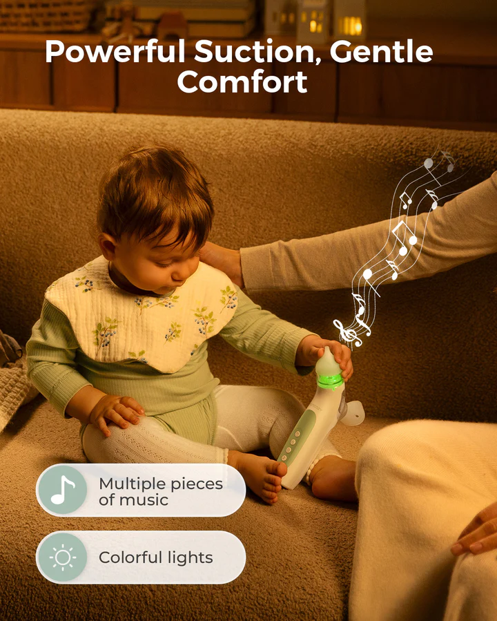 Aspirateur nasal électrique Momcozy 2-en-1 avec spray et aspiration – Image 5