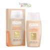 Isdin Fotoprotector fusion water color magic light spf50 fluide solaire teinté