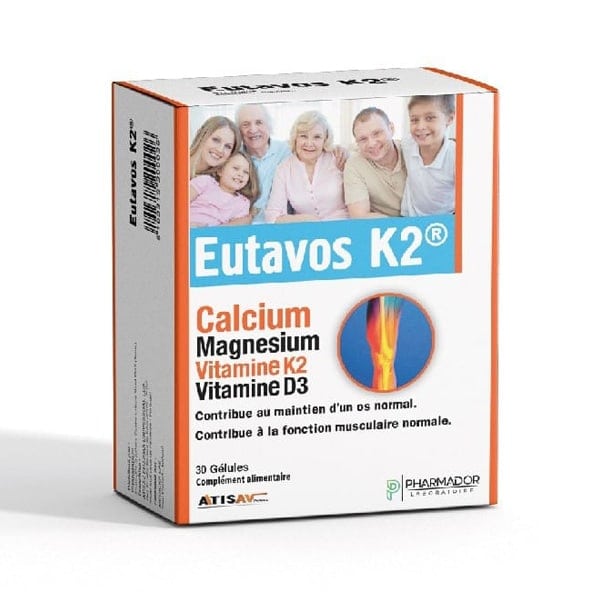 Pharmador EUTAVOS K2 30 gelules