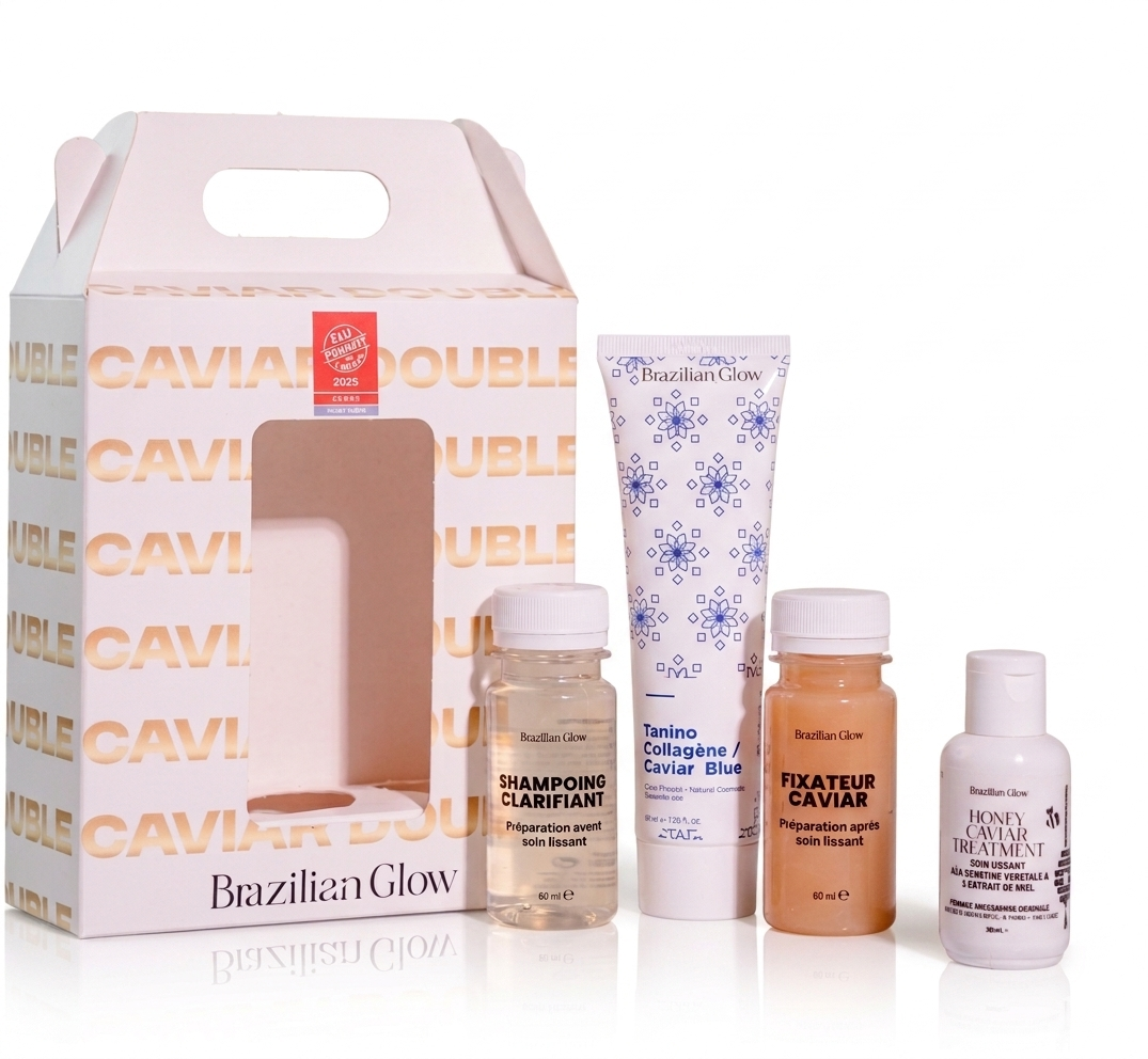 Brazilian glow Pack Tanino Caviar Honey plus