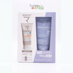 RONCEY COFFRET SUNSHIELD ECRAN INVISBLE PNM 50ML+MIXASKIN GEL NETTOYANT PNM 200ML