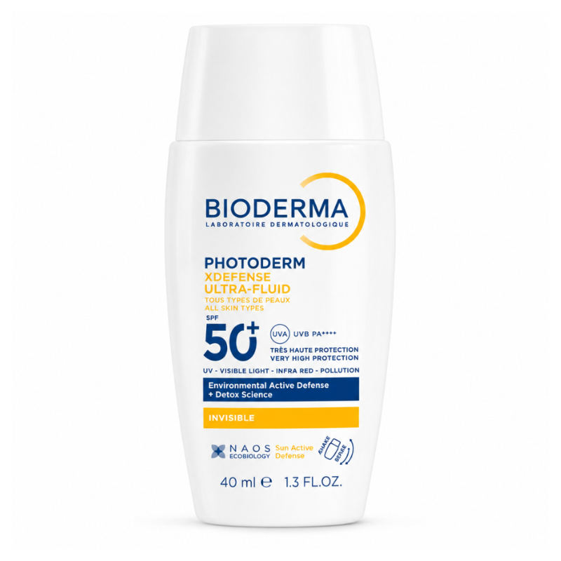 Bioderma Photoderm Xdefense Ultra-fluid Spf50+ Ecran Invisible - 40ml